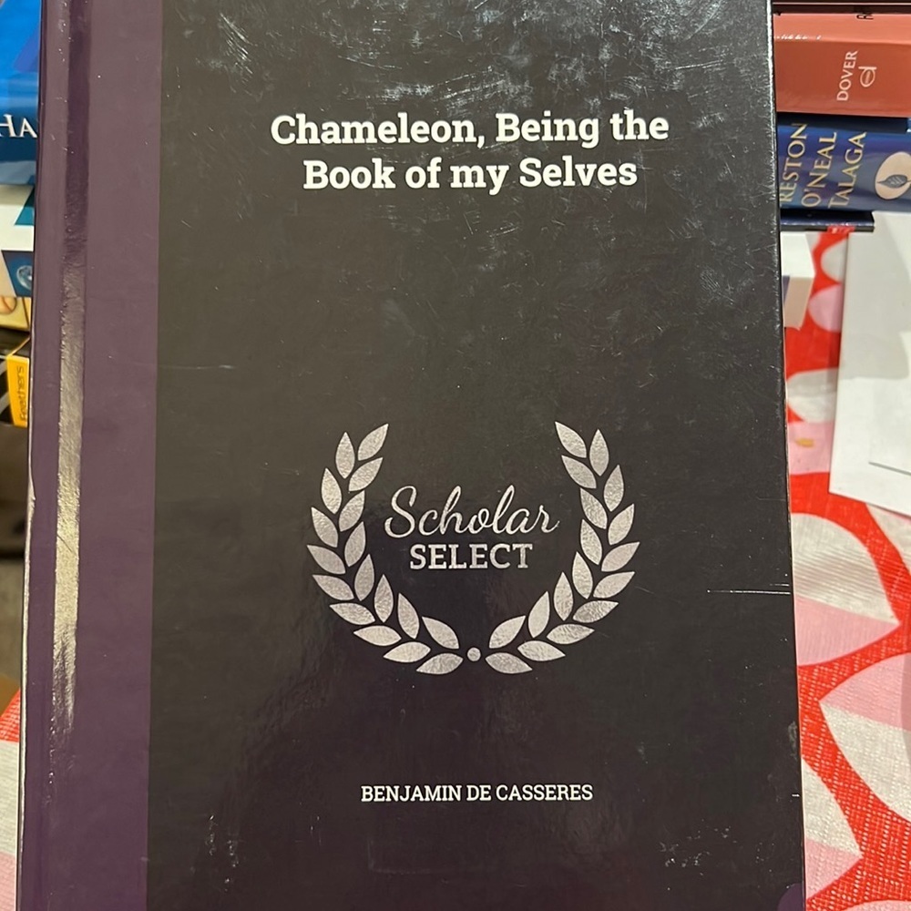 Chameleon being the book of‎ my selves